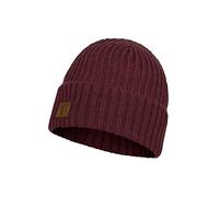 Buff Knitted HAT Rutger Maroon-Maroon