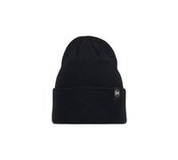 buff knitted mutze schwarz