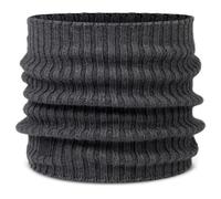 Buff - Knitted Neckwarmer Comfort Norval - Schlauchschal, Gr. One Size, grau/schwarz (GreyHeather)