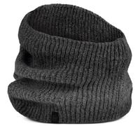 Buff Knitted Schal, grau -