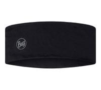 BUFF®| Stirnbänder LW Merino Wool Stirnbänder Männlich Weiblich Erwachsene Temperaturregulierend, 100% Merinowolle, Open Air, Nachhaltig, Leicht, Komfort, Einheitsgröße, Noir