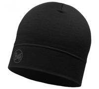 Buff Merino Fleece Beanie black