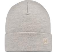 Buff Merino Heavyweight Beanie Solid Cloud One Size