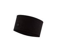 Buff - Merino Wide Headband - Stirnband, Gr. One Size, schwarz (SolidBlack)