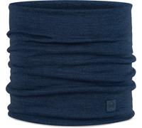 Buff Merino Heavyweight Neck Warmer Solid Night Blue ADULT