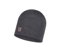 BUFF Heavyweight Merinowolle Mütze solid grey