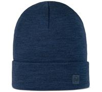 Buff Merino Heavyweight Beanie, solid night blue