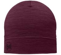 BUFF Merino Lightweight Beanie 653 - solid garnet