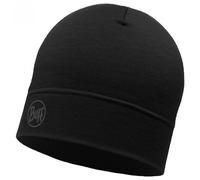 Lightweight Merino Wool Hat, solid black solid black