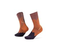 buff merino lightweight crew socken orange 39-41