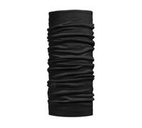 Buff Merino Lightweight Neckwarmer solid black