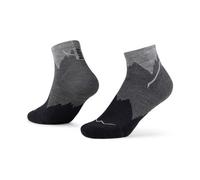 buff merino lightweight quarter 3 socken schwarz 36-38