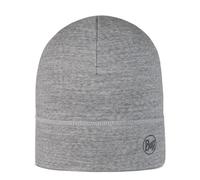 Buff Merino Lighweight Beanie Wollmütze Strickmütze solid light grey Farbgruppe grau grau Damen 100% Wolle