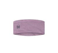 Buff Merino Lightweight Stirnband-Lila