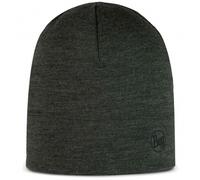 Buff Merino Midweight Beanie, solid bark