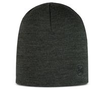 Buff Merino Midweight Beanie, solid bark