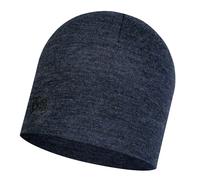 Buff Merino Midweight Beanie Wollmütze Strickmütze melange night blue Farbgruppe navy navy Damen 100% Wolle