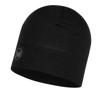 Buff Merino Midweight Beanie Wollmütze Strickmütze solid black Farbgruppe schwarz schwarz Damen 100% Wolle