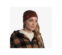 Buff Merino Wide Headband solid sienna