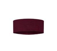 BUFF MERINO WIDE HEADBAND Stirnband Erwachsene solid tibetan red one size