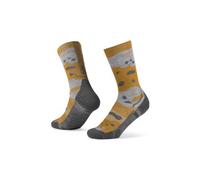 buff mid lw merino socken grun