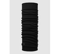 Buff Midweight Merino Wool Neck Warmer solid black Gr. Uni
