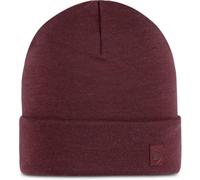 Buff- Mütze Merino Heavyweight Multifunktionaler Schal, 100% Merinowolle, Wandern, Outdoor, Nachhaltig, Leicht, Dick Männlich Weiblich Einheitsgröße Garnet