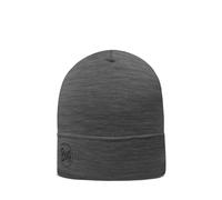 Buff®| Mütze Merino Lightweight Männlich Weiblich Erwachsene Multifunktionaler Schal aus 100% Merinowolle, Wandern, Outdoor, Nachhaltig, Leicht, Schlanke Passform, Einheitsgröße, Gris