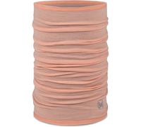 BUFF®| Schlauchschal Merino Lightweight Männlich Weiblich Erwachsene Multifunktionaler Schal aus 100% Merinowolle, Wandern, Outdoor, Nachhaltig, Leicht, Schlanke Passform, Einheitsgröße, Rosa Coral