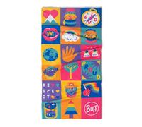 BUFF®| Schlauchschal CoolNet UV® Männlich Weiblich Erwachsene Flexibel, UPF50-Schutz, leicht, dehnbar, recyceltes Material, Sport, Sommer, Einheitsgröße, Multi Pride