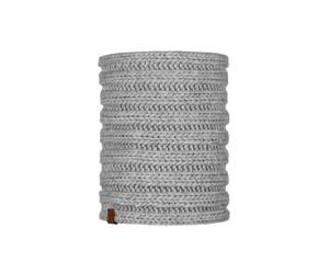 BUFF® Schlauchschal Knitted Neckwarmer Comfort Vanya Melange Grey