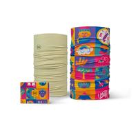 BUFF®| Schlauchschal Pack Regalo Männlich Weiblich Erwachsene Flexibel, UPF50-Schutz, leicht, dehnbar, recyceltes Material, Sport, Sommer, Einheitsgröße, Multi