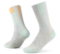 Buff| Socken Coolnet Crew Frisch, Geruchskontrolle, Atmungsaktiv, Komfort, Sport, Kompression Männlich Weiblich L Seagrove Green