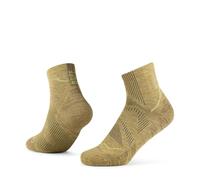 Buff| Socken Dryflx Quarter Schnelltrocknend, Gepolstert, Laufen, Rennen, Frisch, Bequem, XL, Grün