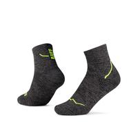 Buff| Socken Dryflx Quarter Schnelltrocknend, Gepolstert, Laufen, Rennen, Frisch, Bequem, XL, Schwarz