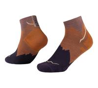 Buff| Socken LW Merino Wool Quarter Leicht, Wandern, Natürliche Widerstandskraft, Komfort, Gepolstert, L, Arancione