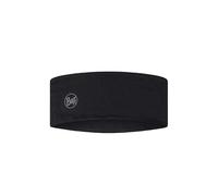 Buff Lightweight Merino Stirnband rein schwarz