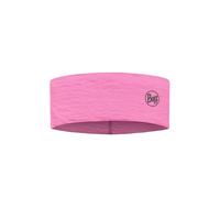 BUFF®| Stirnbänder LW Merino wool Temperaturregulierend, Herren Damen, 100% Merinowolle, Outdoor, Nachhaltig, Leicht, Komfort, Einheitsgröße Dunkelrosa