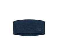 BUFF| Stirnbänder Merino Wide Nahtlos, Eleganz, Warm, Ökologisch, Komfortabel, Mode, Modern, Urban, Temperaturregler Männlich Weiblich Einheitsgröße Blau