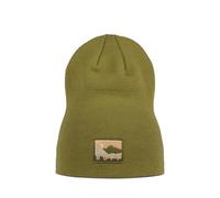 Buff Strickmütze Lilon Long Einheitsgröße Unisex Dunkelgrün