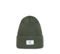 Buff Knitted Drisk Mütze dunkelgrün