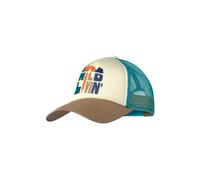 buff trucker cap blau mehrfarbig