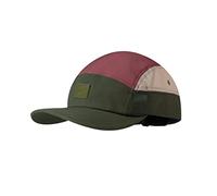 Buff 5 Panel Kappe grün/rot/grau - L-XL