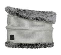 Buff Knitted Neckwarmer Comfort Kesha Cloud Damen Schlauchschal hellgrau