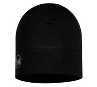 Buff Unisex Herren Damen Mütze Merino Midweight Beanie, Farbe:Schwarz, Artikel:-999 solid Black