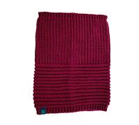 Buff Unisex Knitted Collar Gribling Schlauchschal, Red Plum, One Size