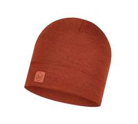 Buff Heavyweight Merino Wool Hat Wollmütze one size solid sienna