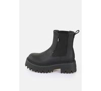 Buffalo Damen Stiefel Schuhe Stiefeletten Aspen Chelsea, Farbe:Schwarz, Schuhgröße:EUR 38, Artikel:-Black