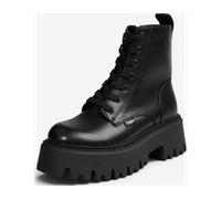 Buffalo ASPEN LACE UP MID für Damen, schwarz, Größe 42 EU