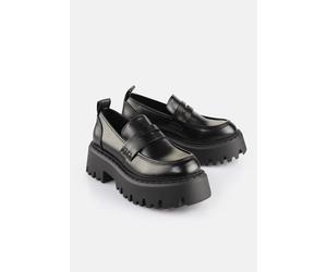 Buffalo - Aspen Loafer Black - Girl Schuhe - Schwarz - EU 41 - Synthetic/Synthetic/Gummi Schwarz EU 41